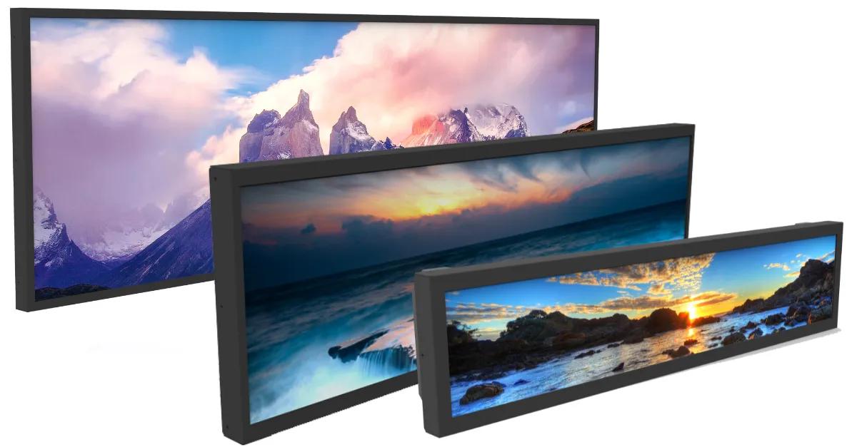 Stretched LCD Display: Innovative Ultra-Wide Digital Signage Solution